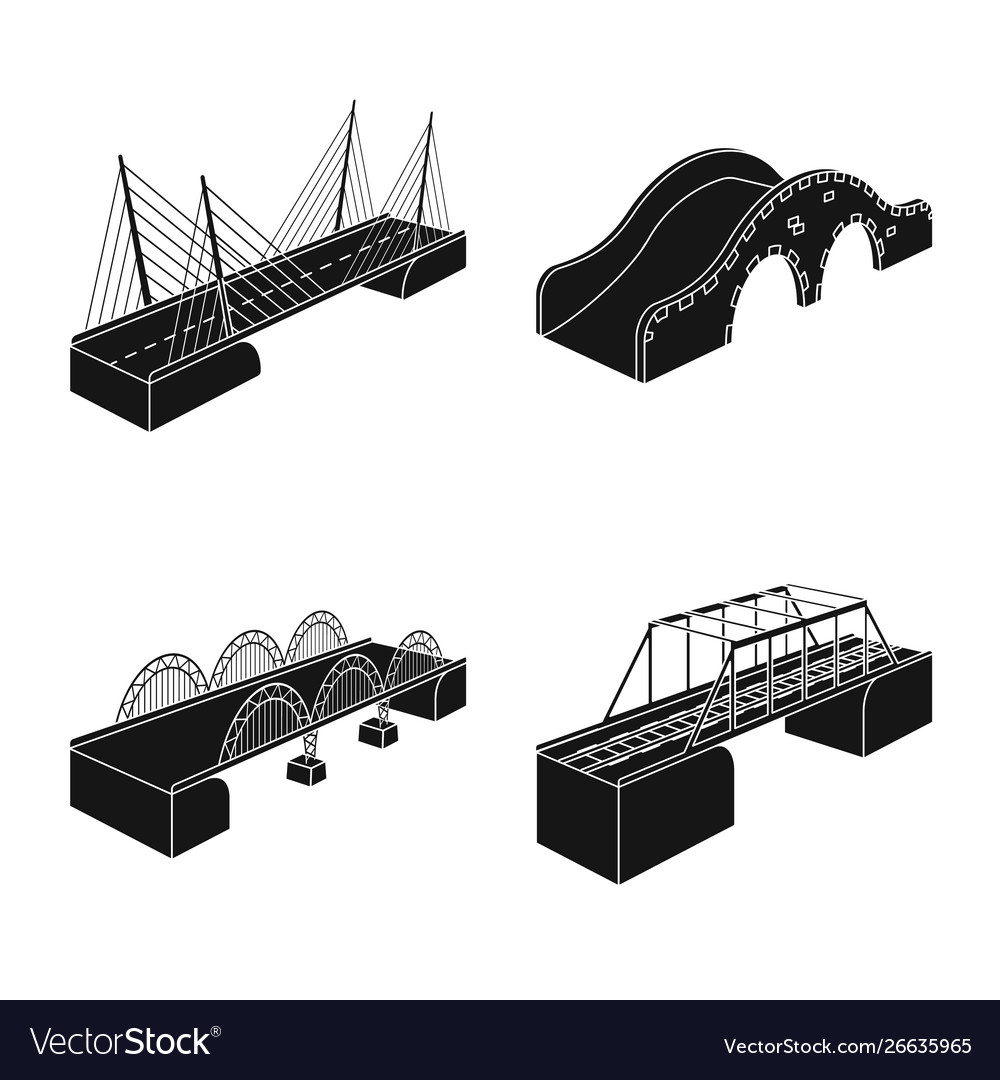 Isolierte Objektkonstruktion und Seitensymbol-Set vector image Isolierte Objektkonstruktion und Seitensymbol-Set