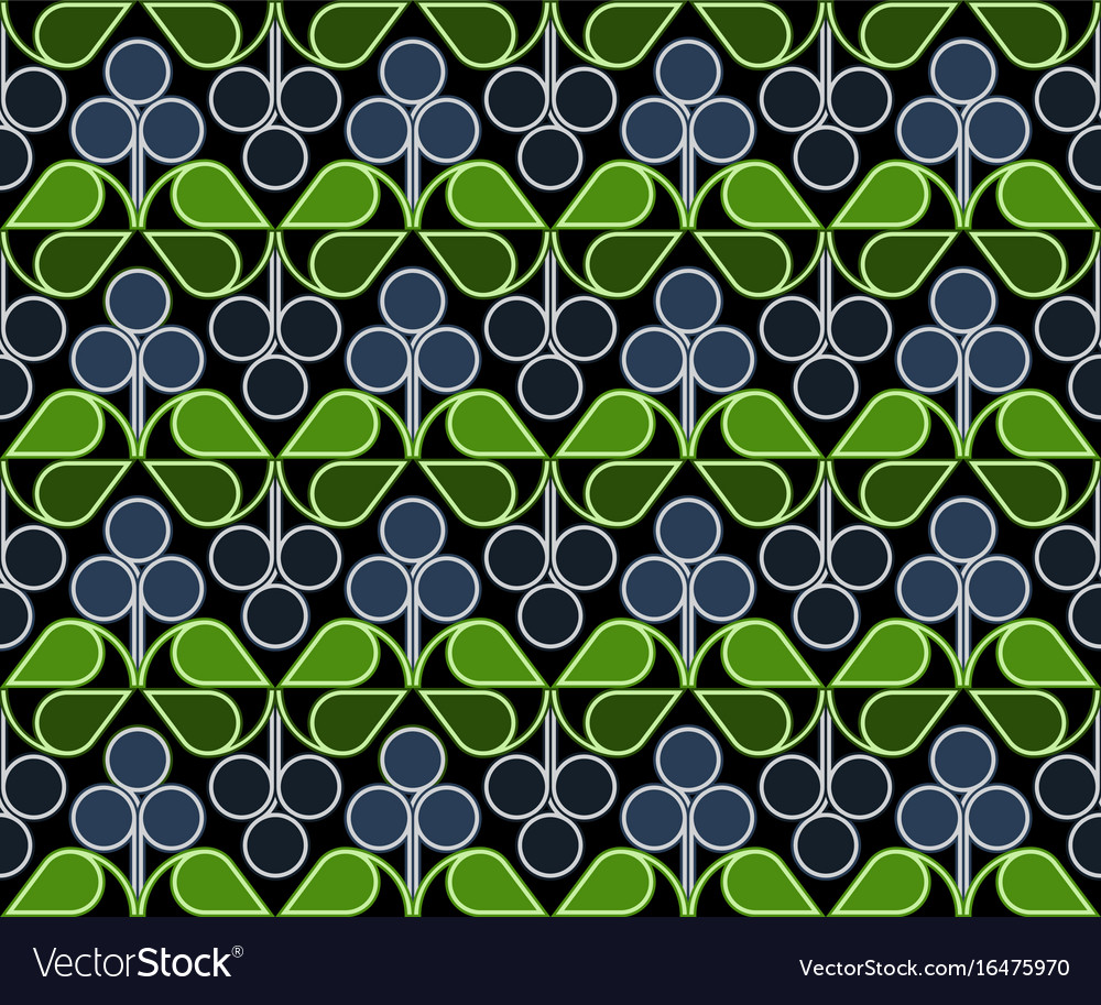 Blueberries pattern