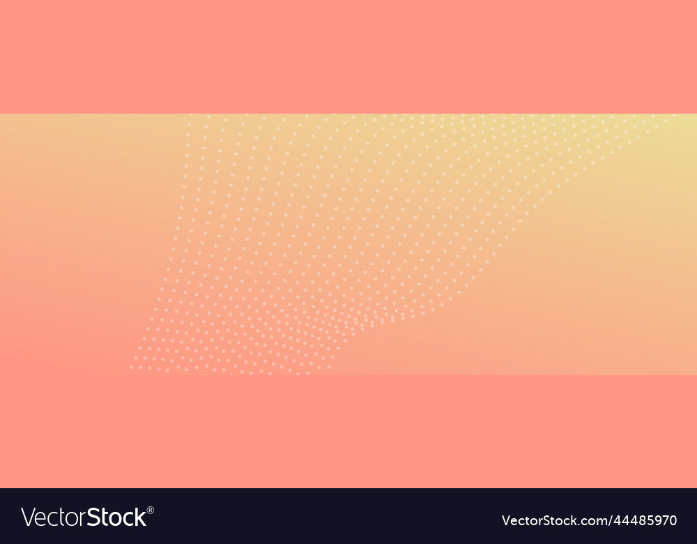 Gradient background with halftone dots