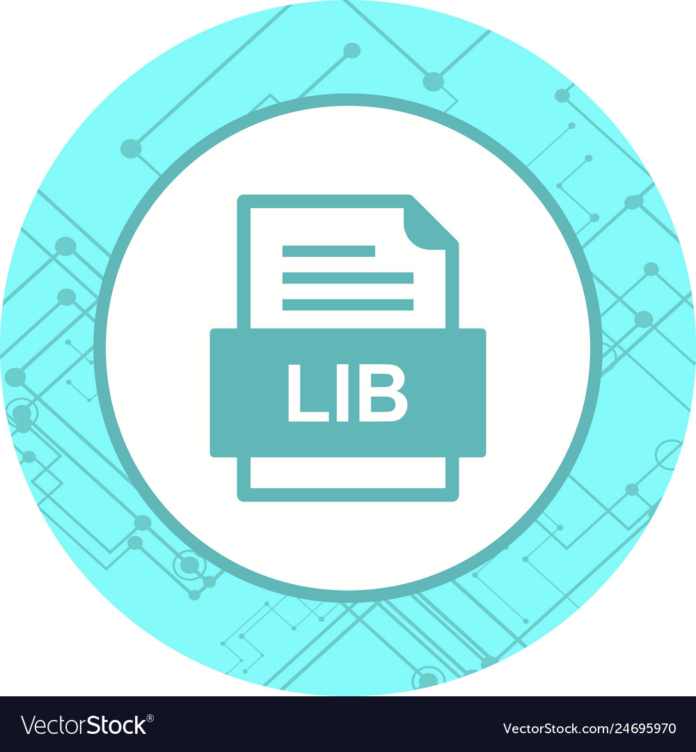 Lib file document icon