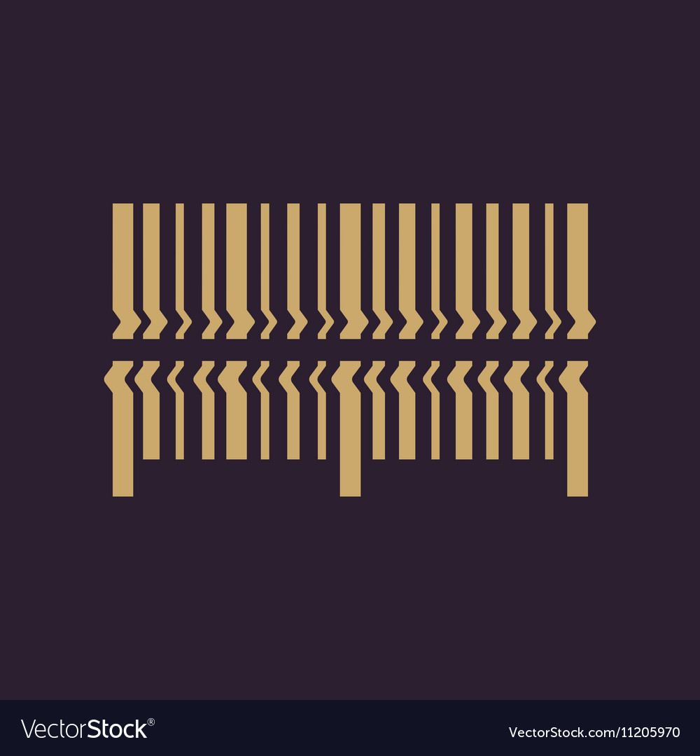 Scan the bar code icon barcode scanning symbol