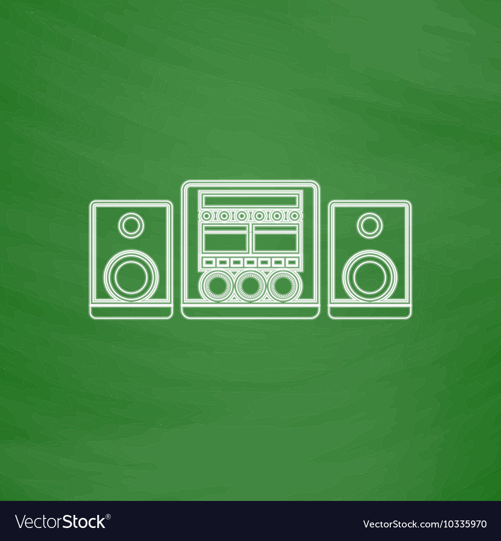 Sound system computer symbol