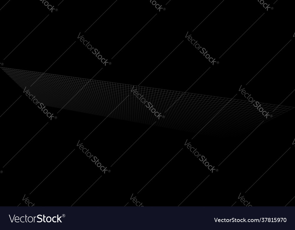 Tilted skew 3d grid mesh