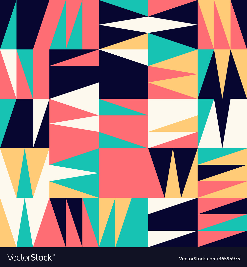 Abstract geometry pattern artwork