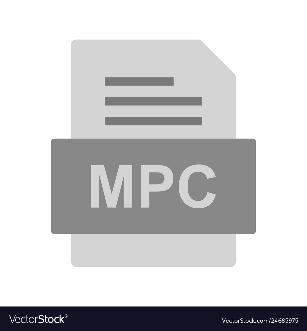 Mpc file document icon