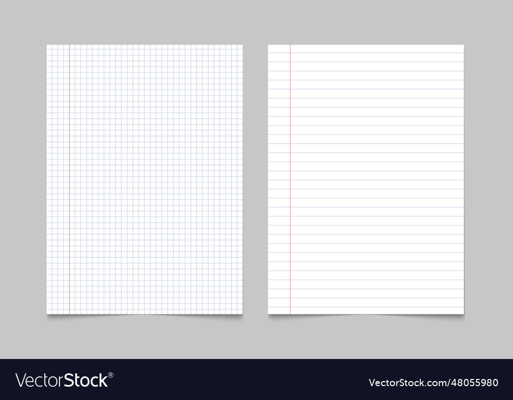 Exercise book paper page background notebook