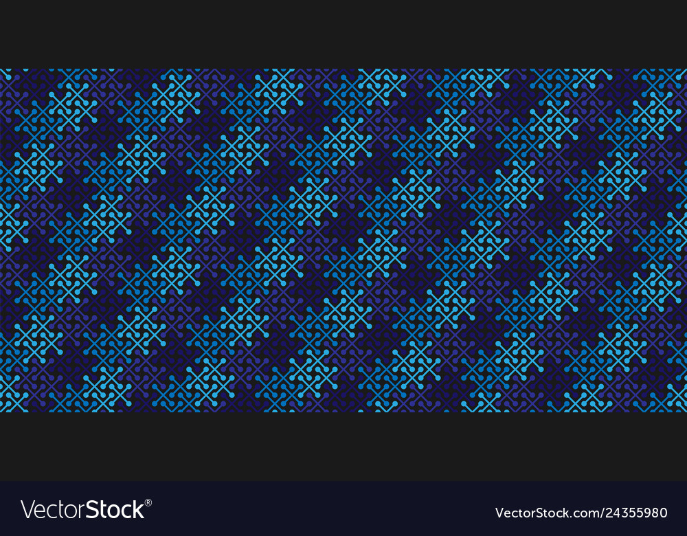 Geometric seamless pattern with simple