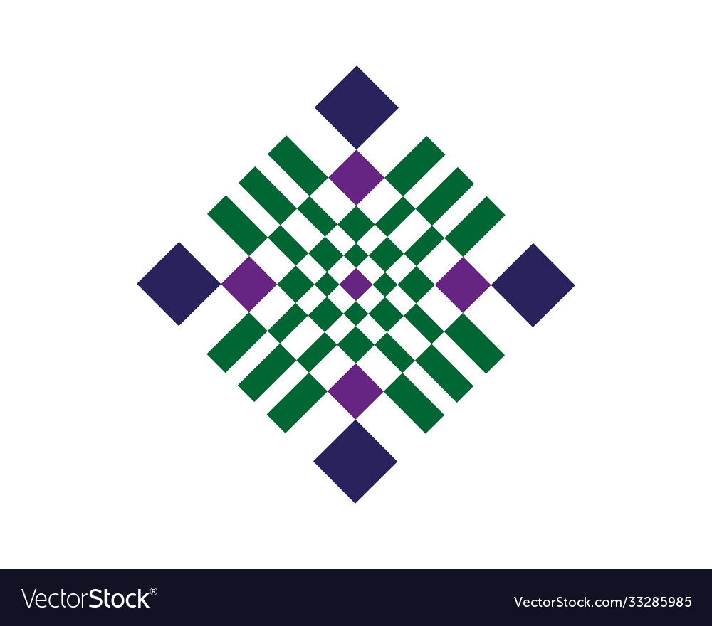 Abstract geometric pattern design and background Vector Image Abstract geometric pattern design and background