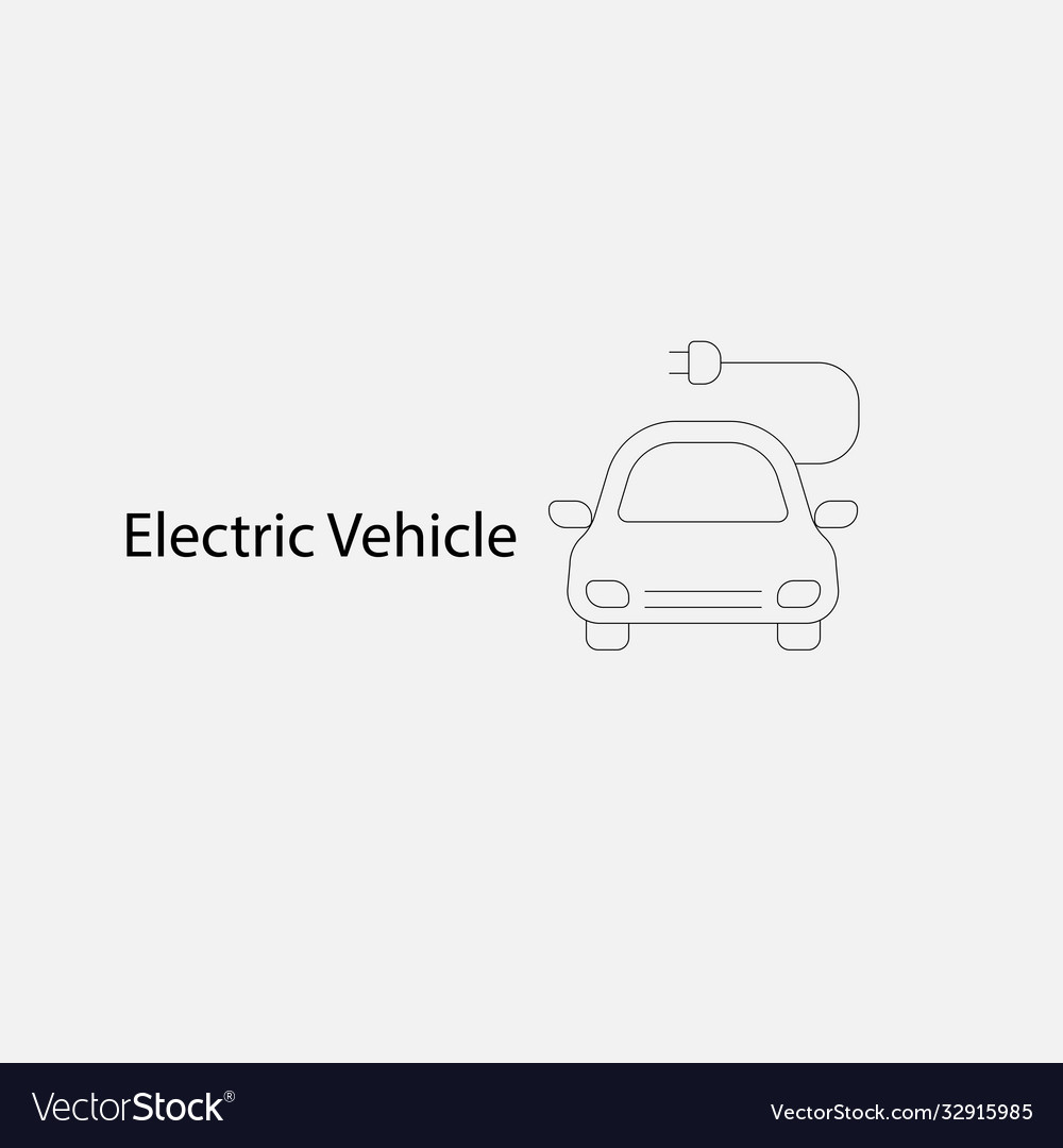 Battery electric vehicle iconev charger icon