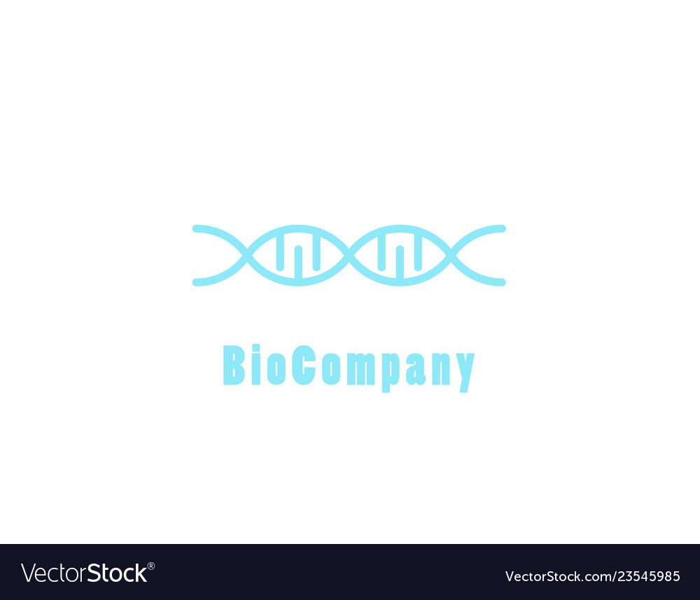 Bio Unternehmen und Logo Konzept