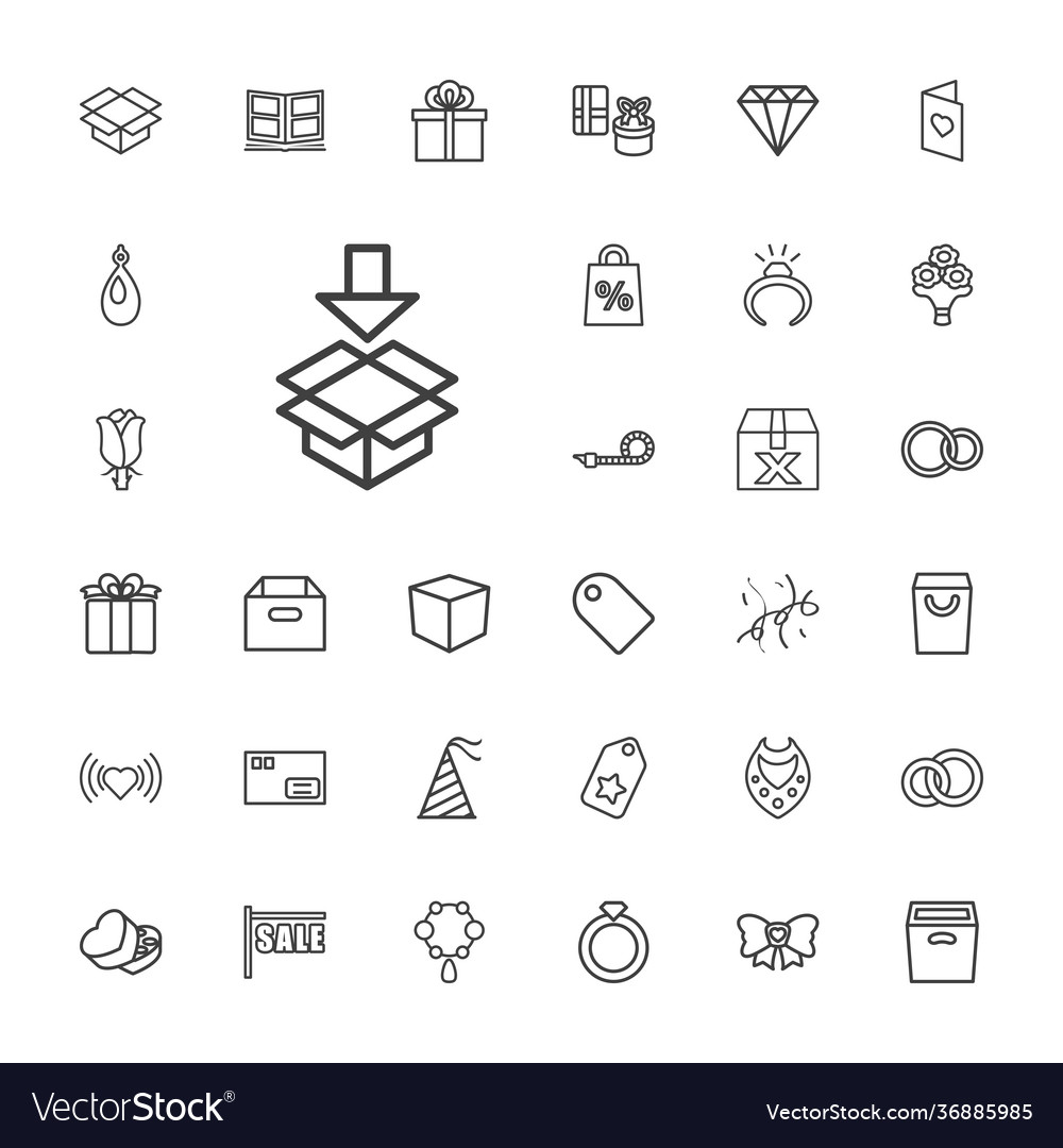 Gift icons