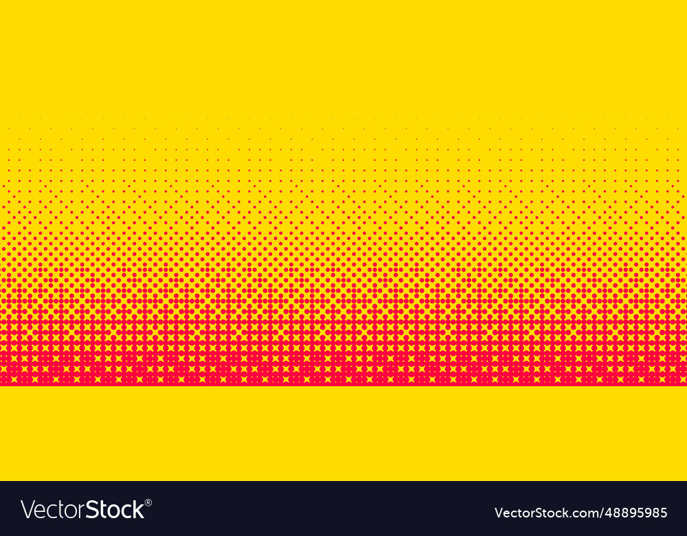Pixelated bitmap gradient texture yellow orange vector image Pixelated bitmap gradient texture yellow orange