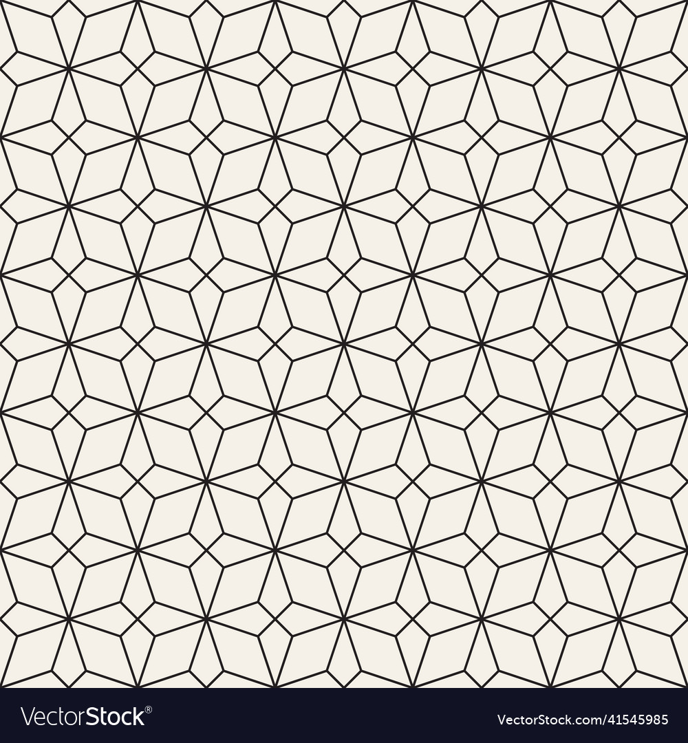 Seamless pattern repeating geometric elements vector image Seamless pattern repeating geometric elements