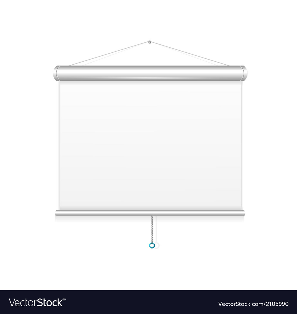 blank roll up poster template royalty free vector image blank poster template