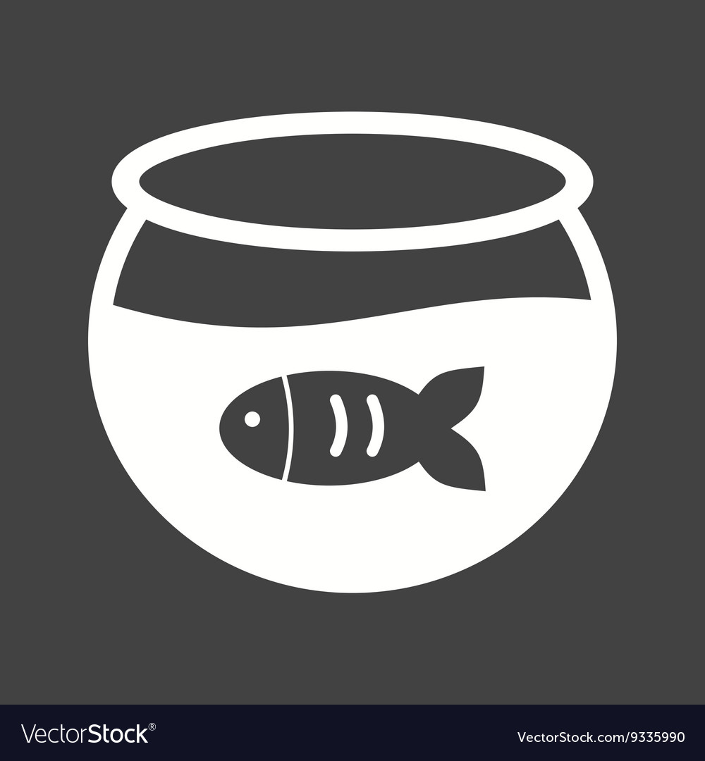 Fish in tank Royalty Free Vector Image - VectorStock