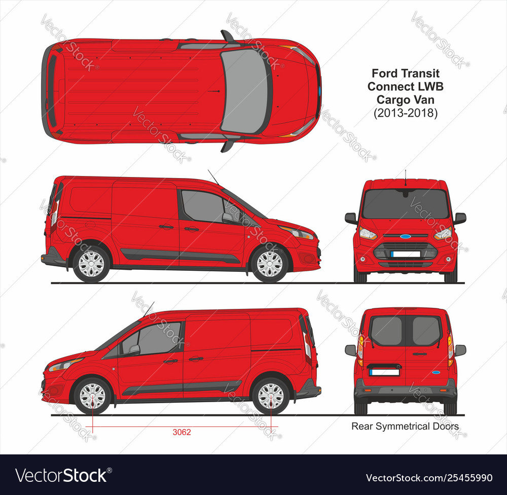 Vector ford transit