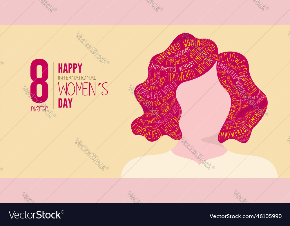 Happy international women s day silhouette