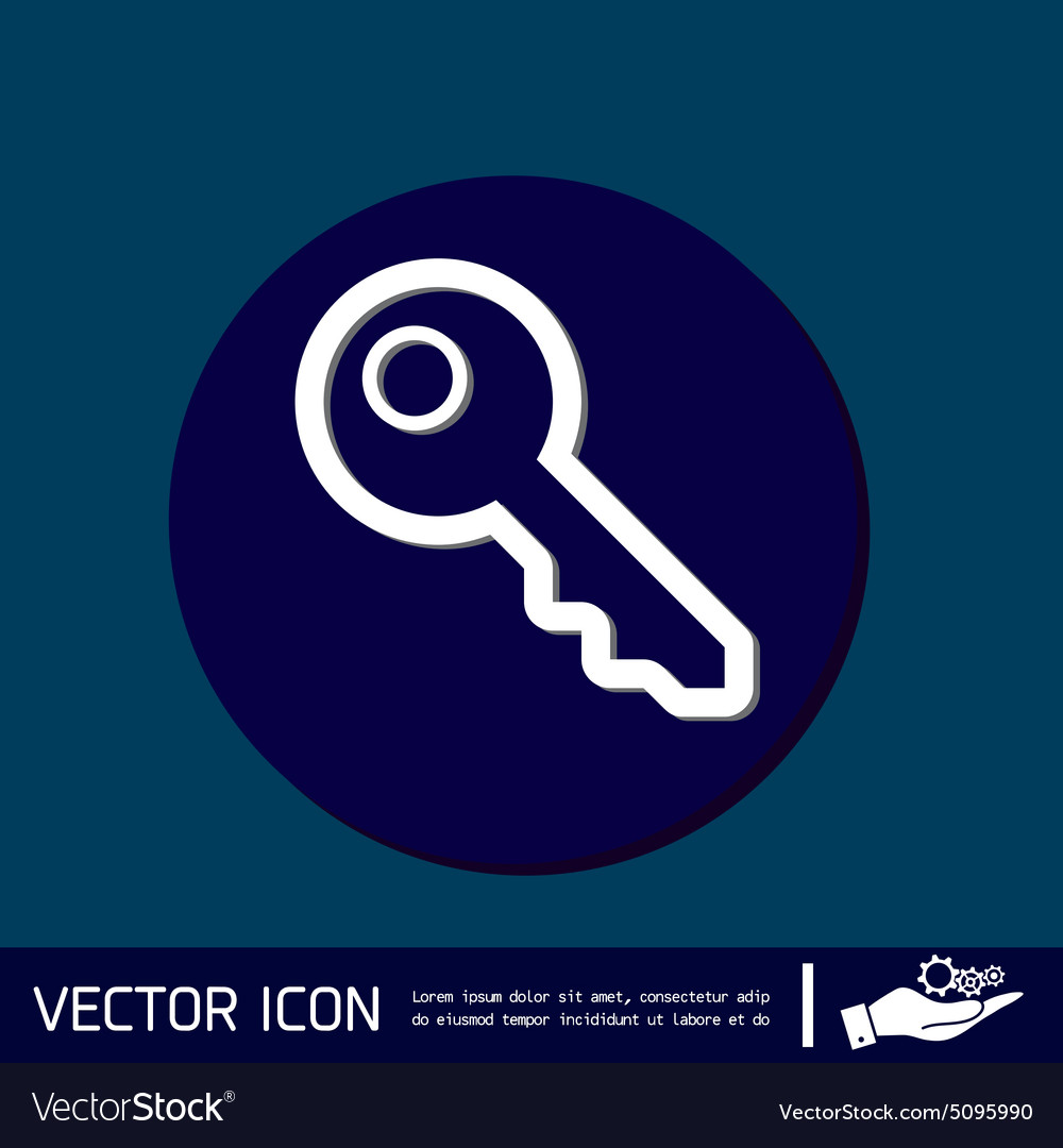 Key symbol icon