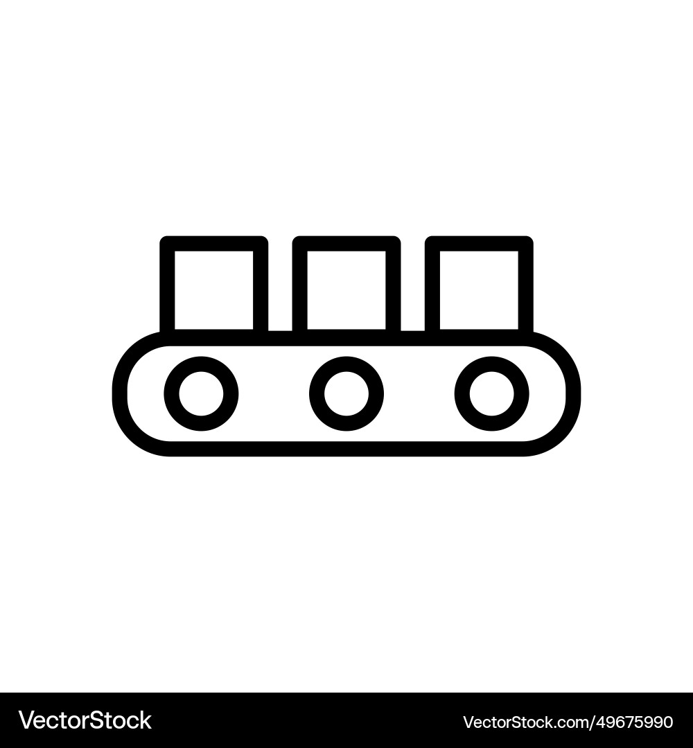 Laboratory tools line icon logo Royalty Free Vector Image