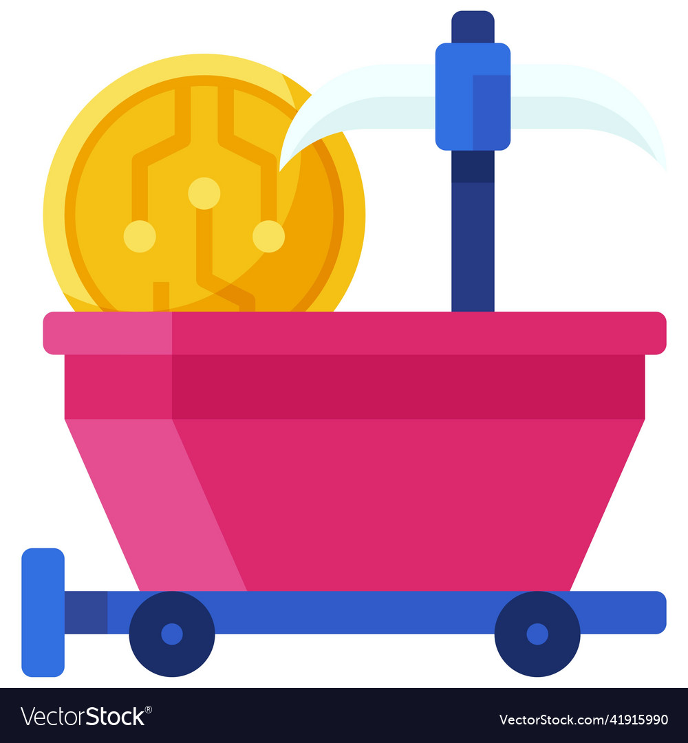 Proof of work icon blockchain related