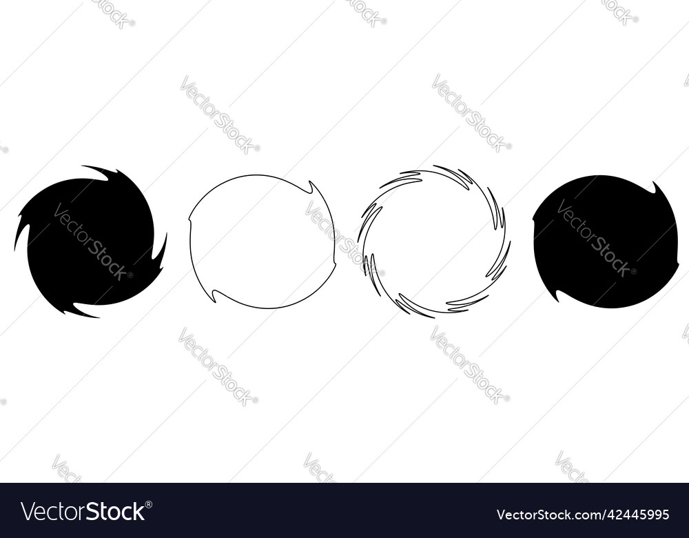 Abstract spiral swirl twirl design element helix