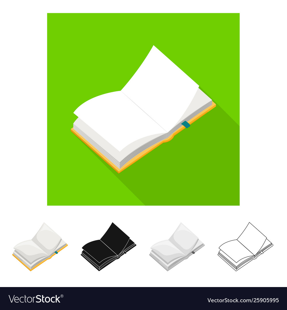 Design book and open symbol collection