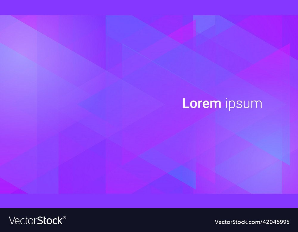 Gradient triangel abstract background vector image Gradient triangel abstract background