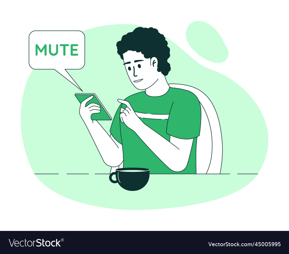 Muting notifications 2d isolated linear