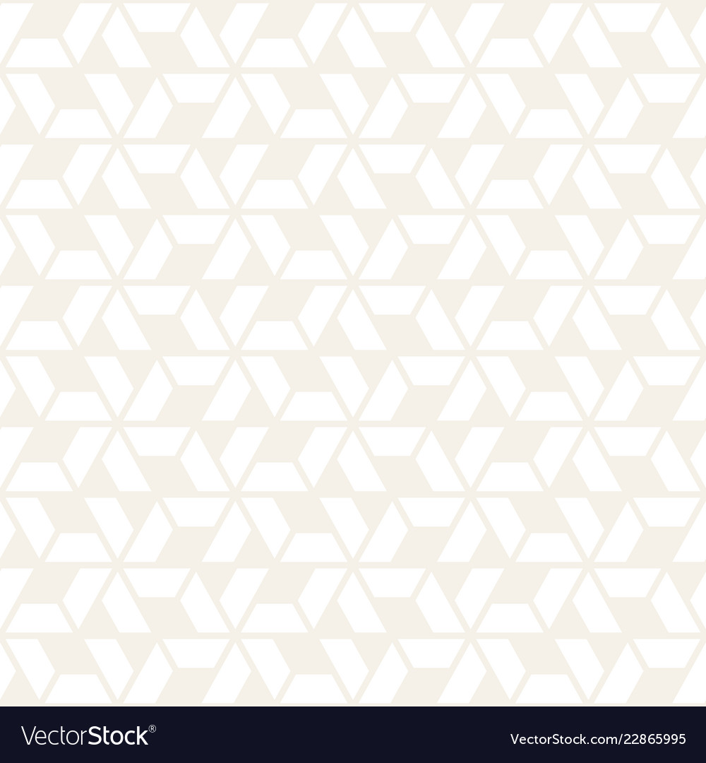 Subtle Geometric Hexagonal Pattern