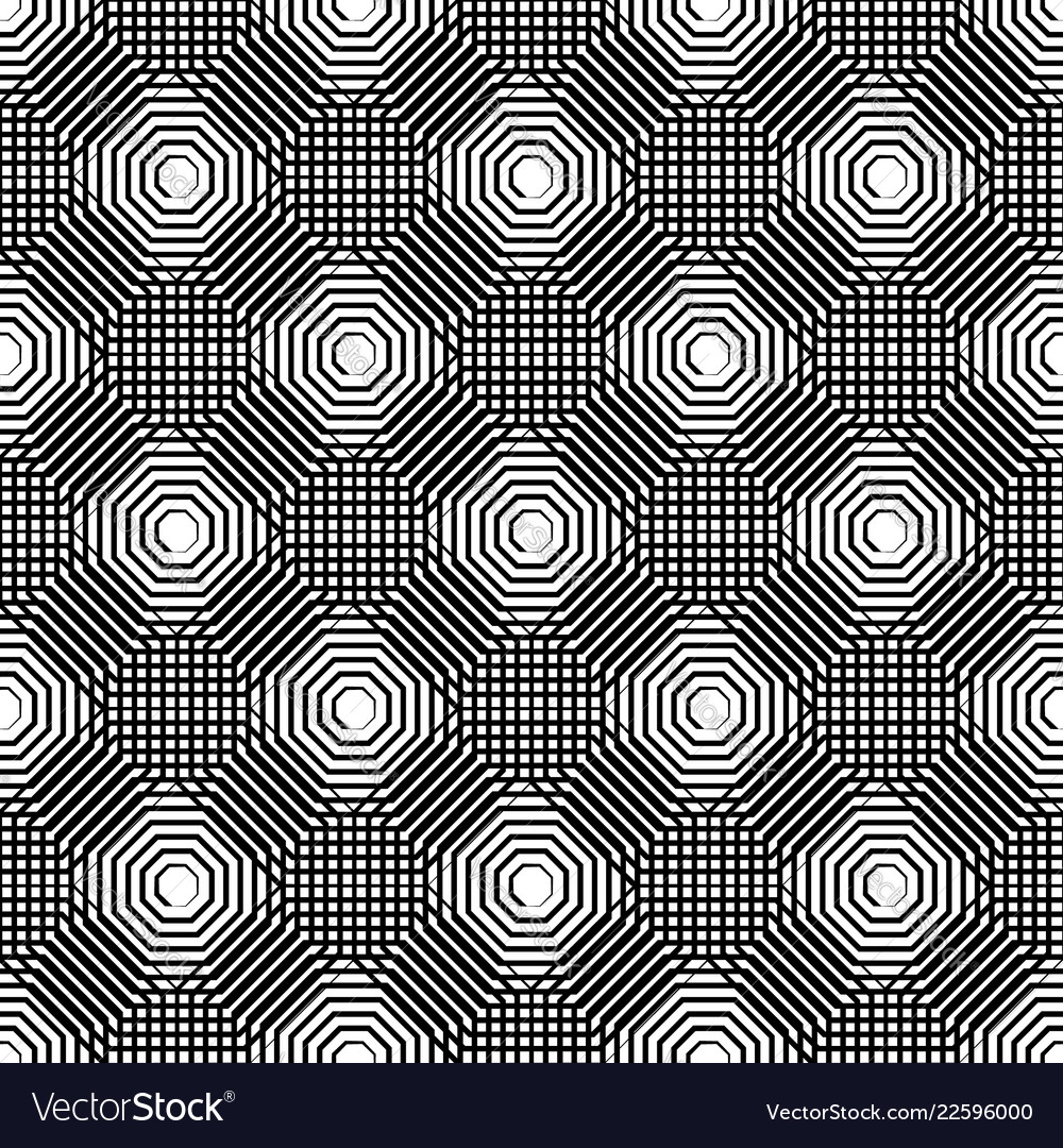 Cellular geometric pattern seamlessly repeatable