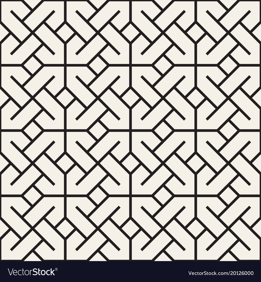 Lattice Pattern - Geometric Grid