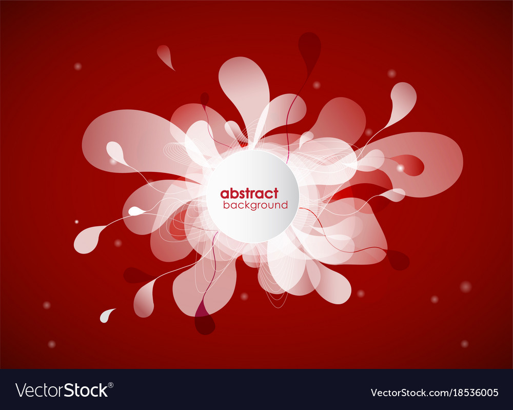 Abstract colored background with different shapes