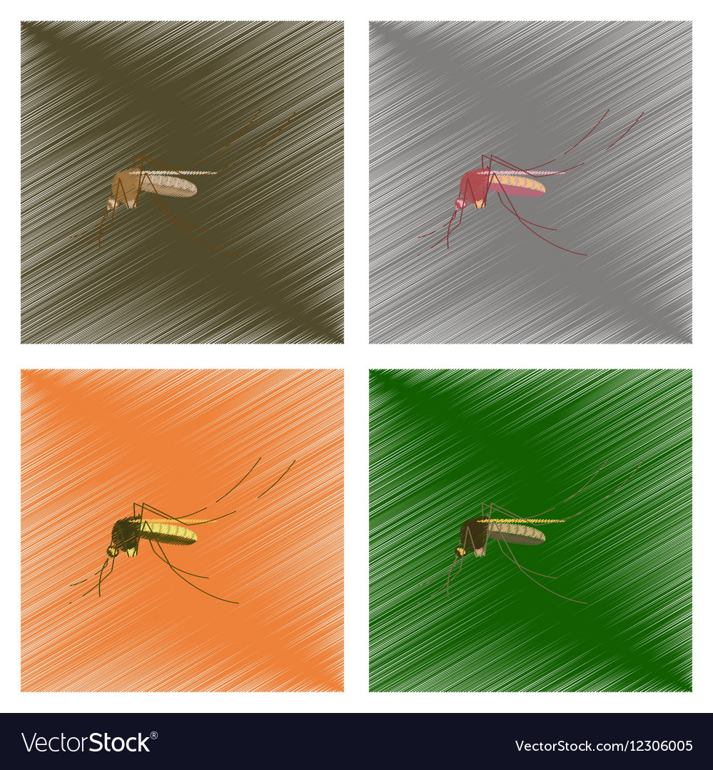 Assembly flat shading style insect