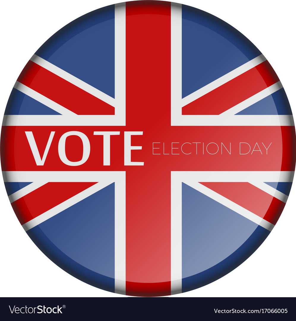 Button with flag