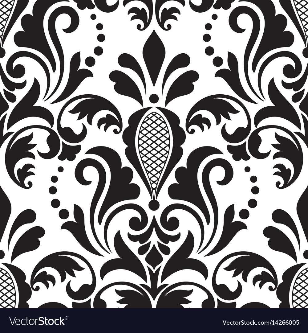 Elegant Damask Pattern