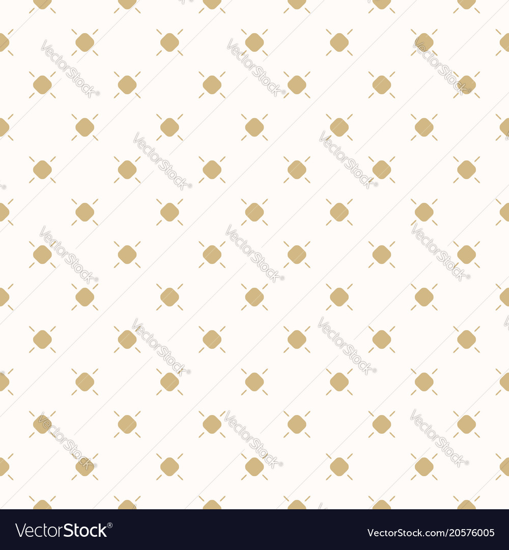 Golden dots seamless pattern small circles lines