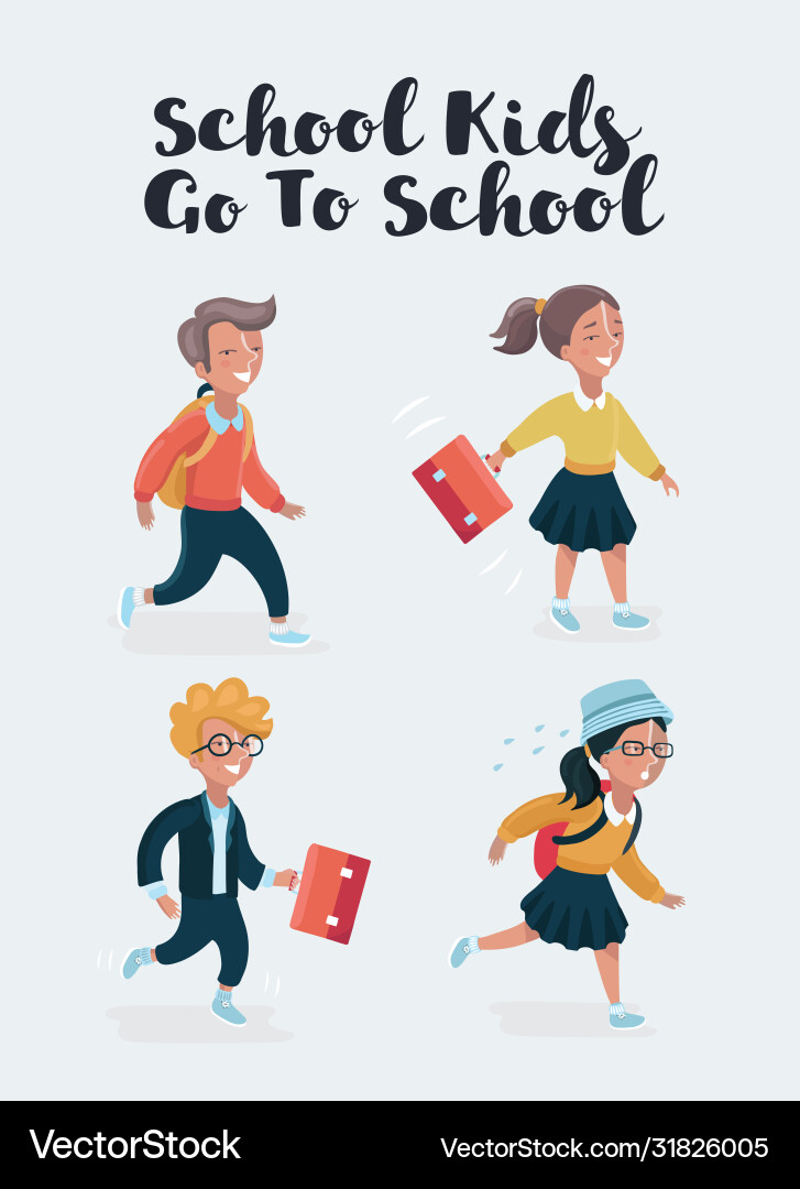 Late To School Clipart