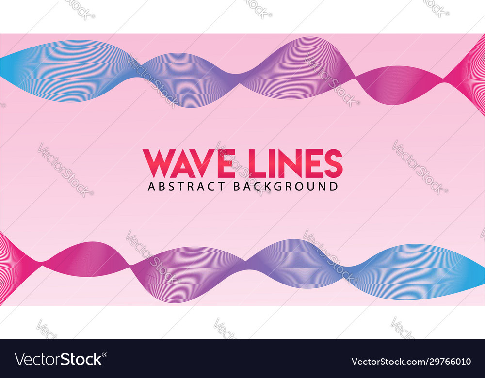 Abstract wave line background design spectrum