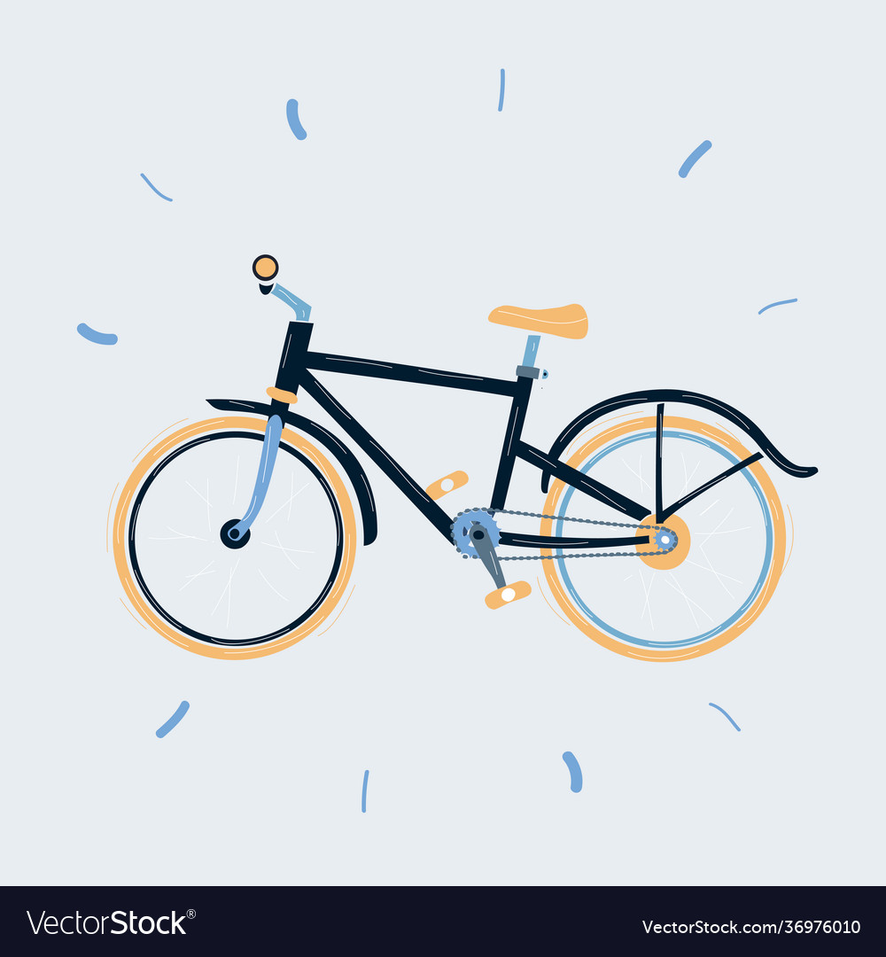 Bike isolated