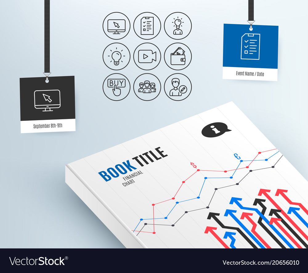 Interview wallet and video camera icons internet vector image Interview wallet and video camera icons internet