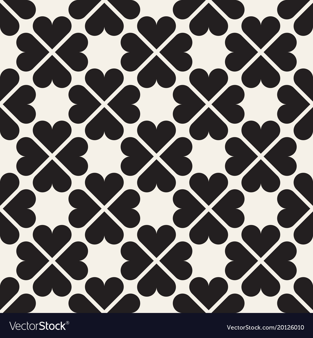 Monochrome Lattice Pattern