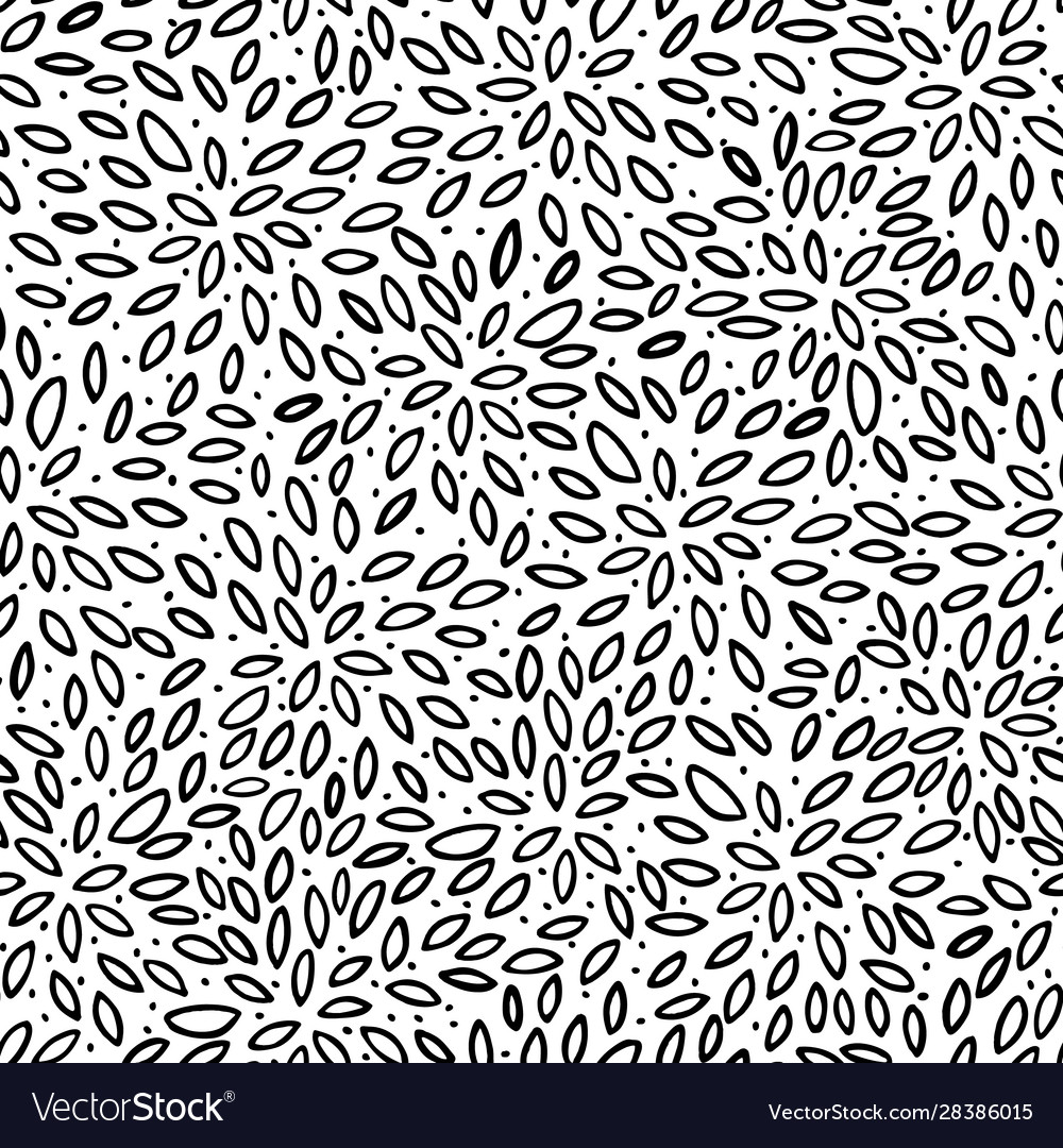 Abstract leaf repeat pattern Vector Image Abstract leaf repeat pattern