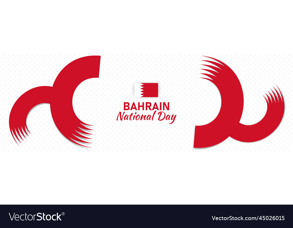 Abstract white background with bahrian flag