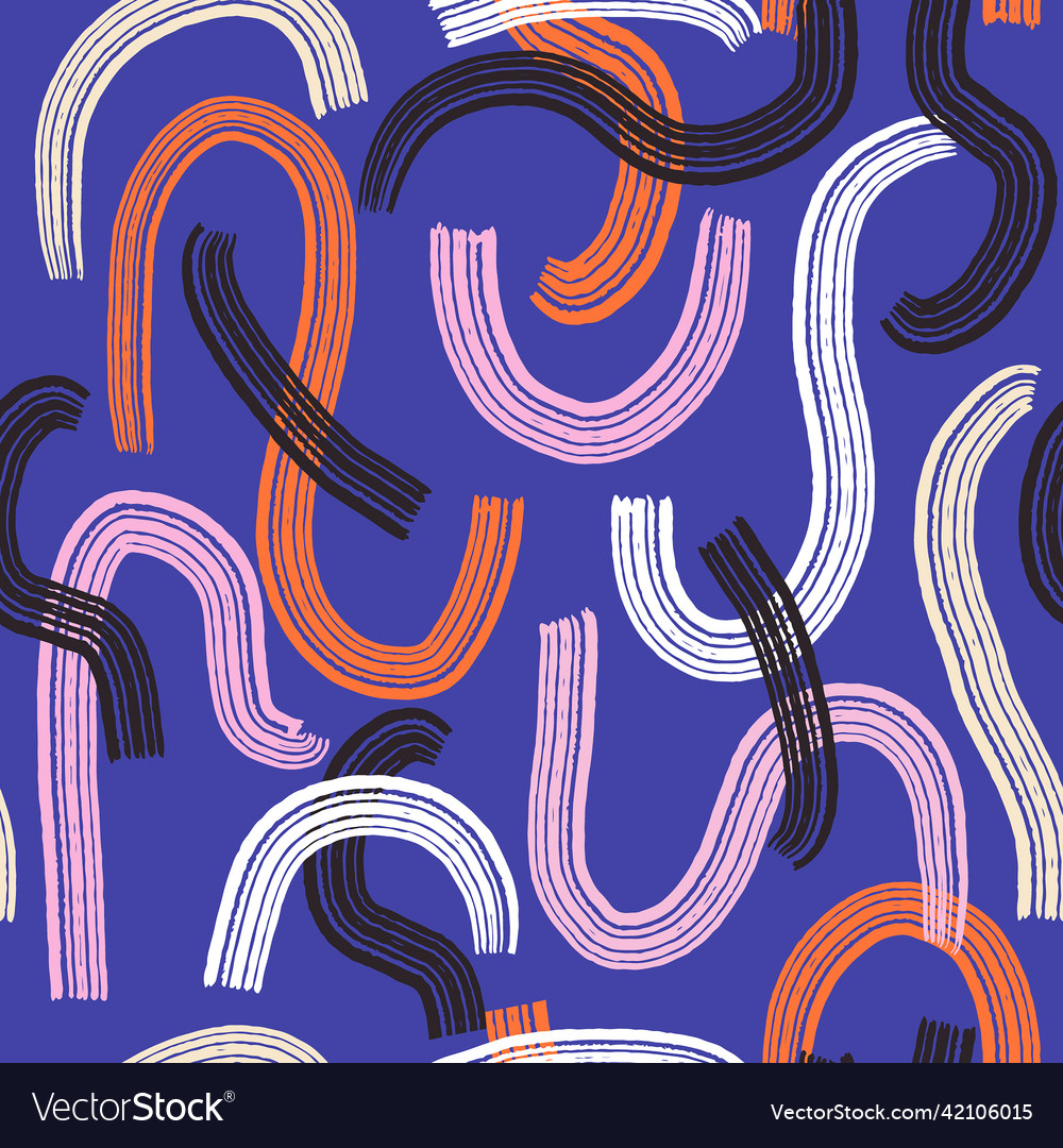 Abstract Zigzag Pattern
