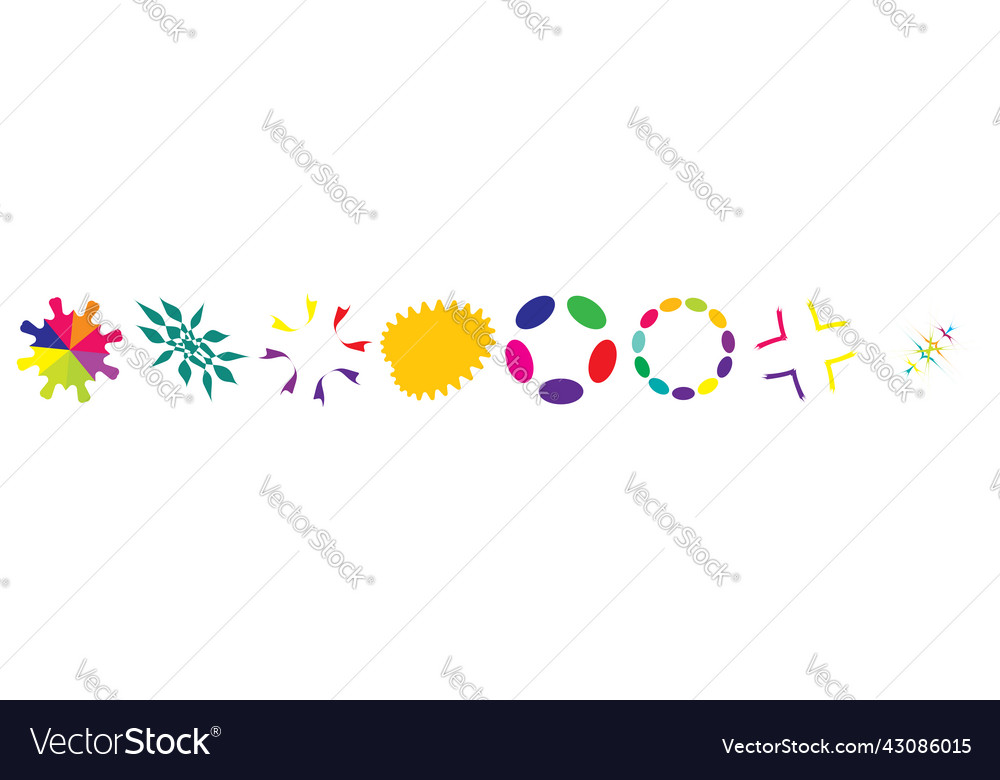 Abstractionist abstract geometric shape element
