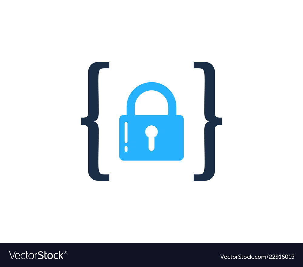 Code Security Icon - Lock & Shield