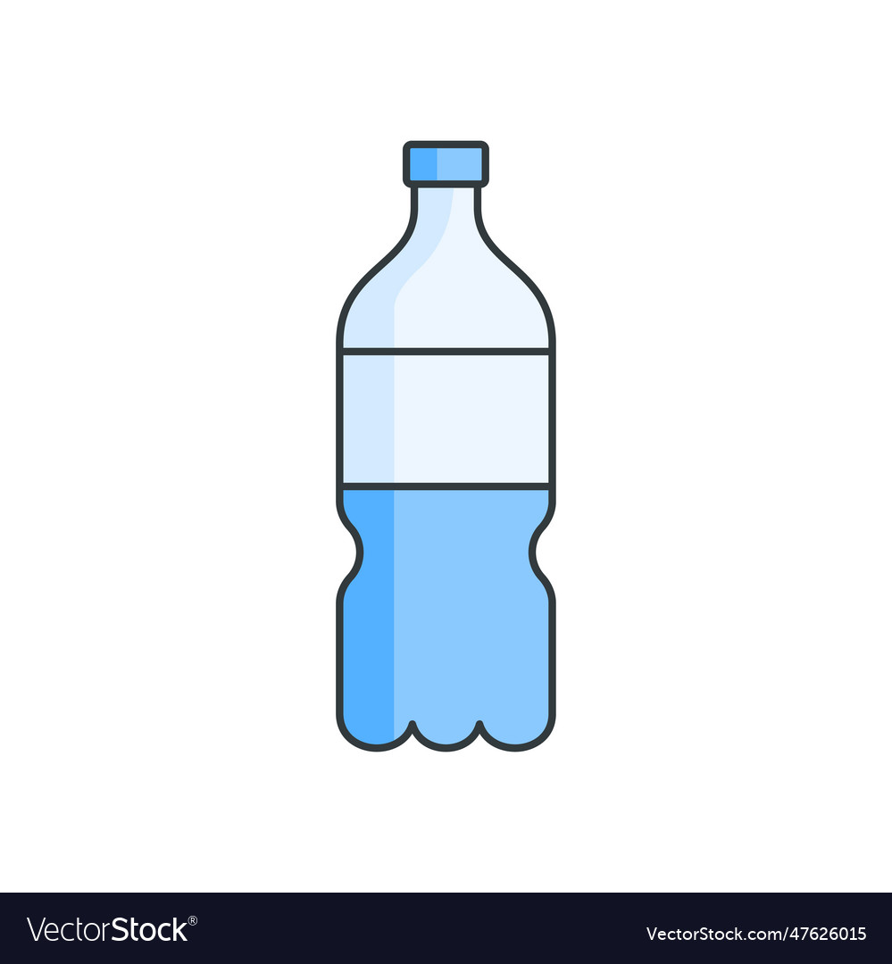 Plastic bottle icon design templates simple