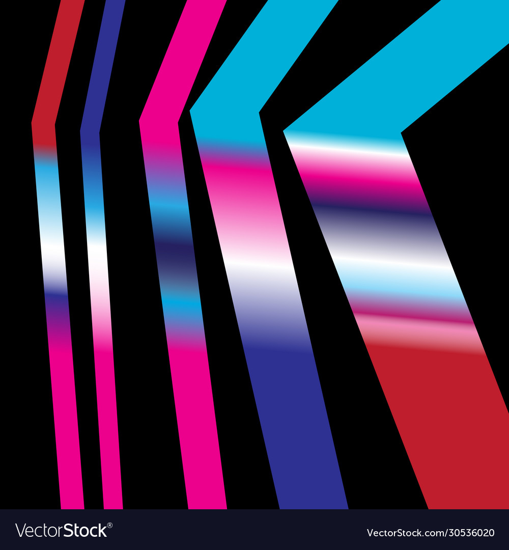 Abstract color background with geometric objects vector image Abstract color background with geometric objects