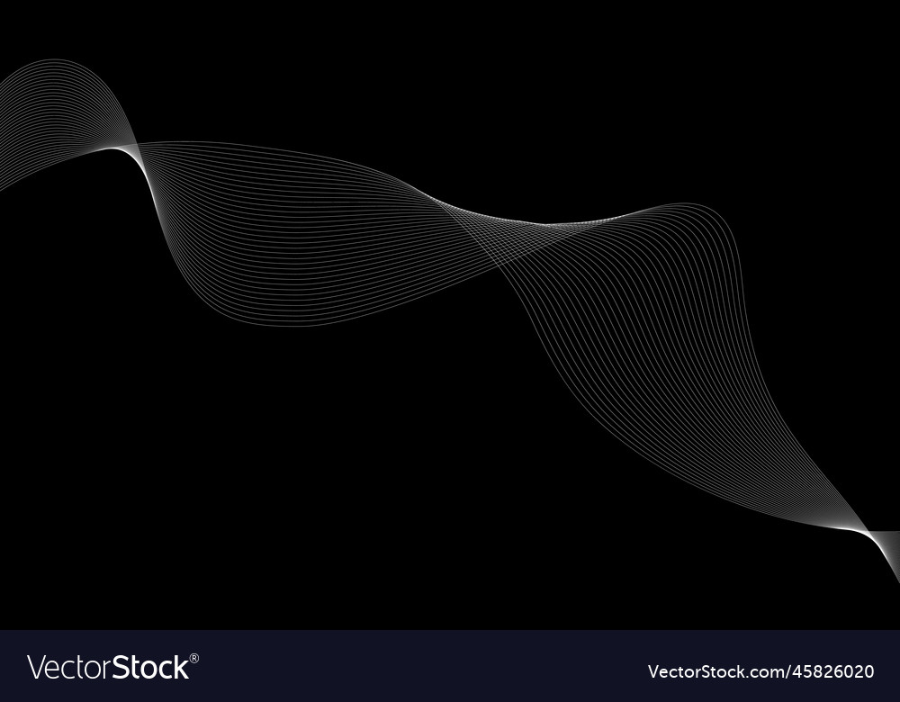 Abstract wave element for design digital vector image Abstract wave element for design digital