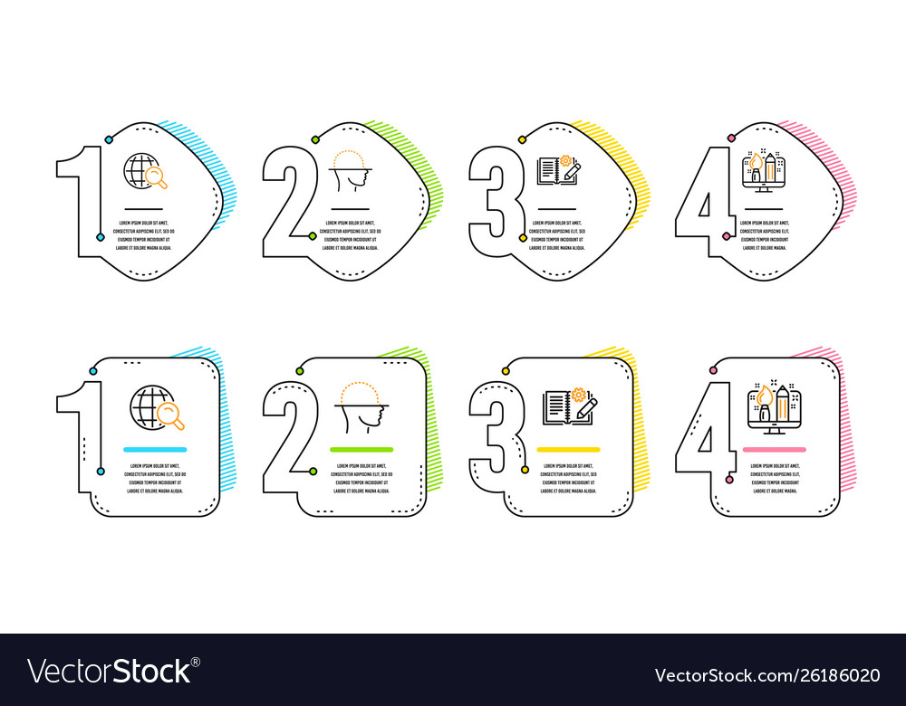 Engineering documentation internet search vector image Engineering documentation internet search